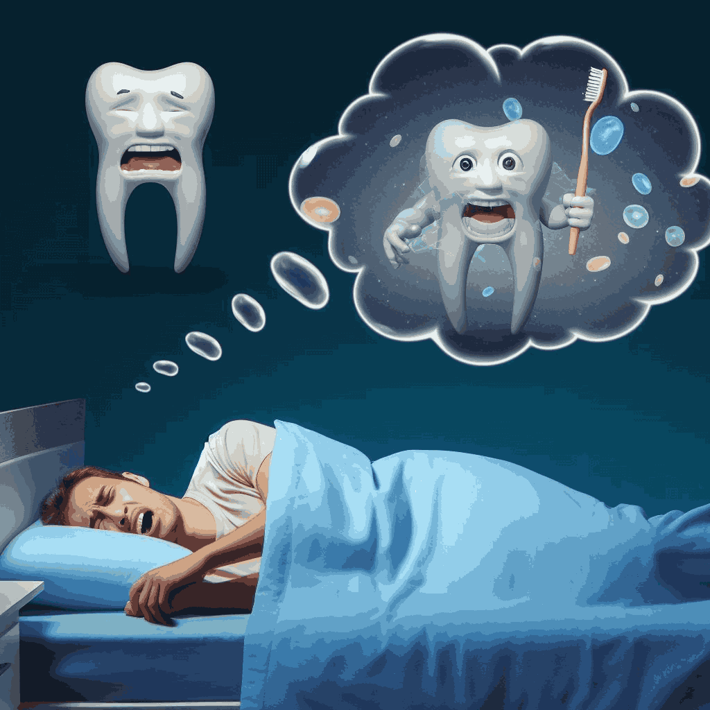 homem sonhando com dentes caindo