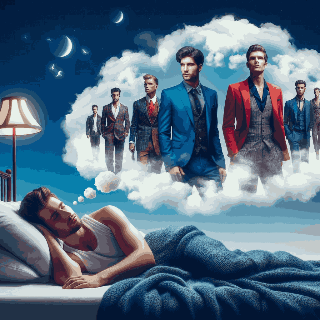 sonhar com moda masculina