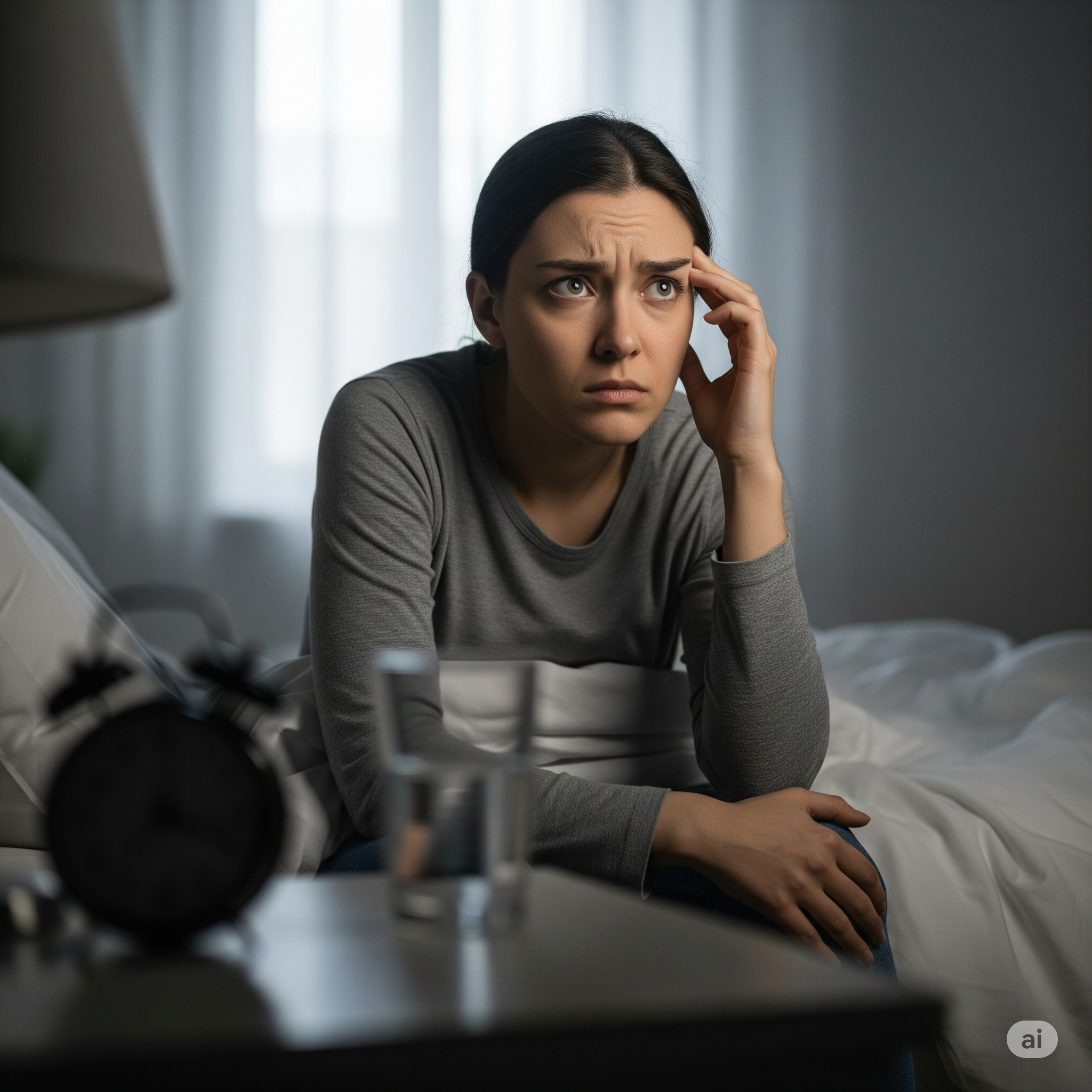 mulher que nao consegue se lembrar do sonho